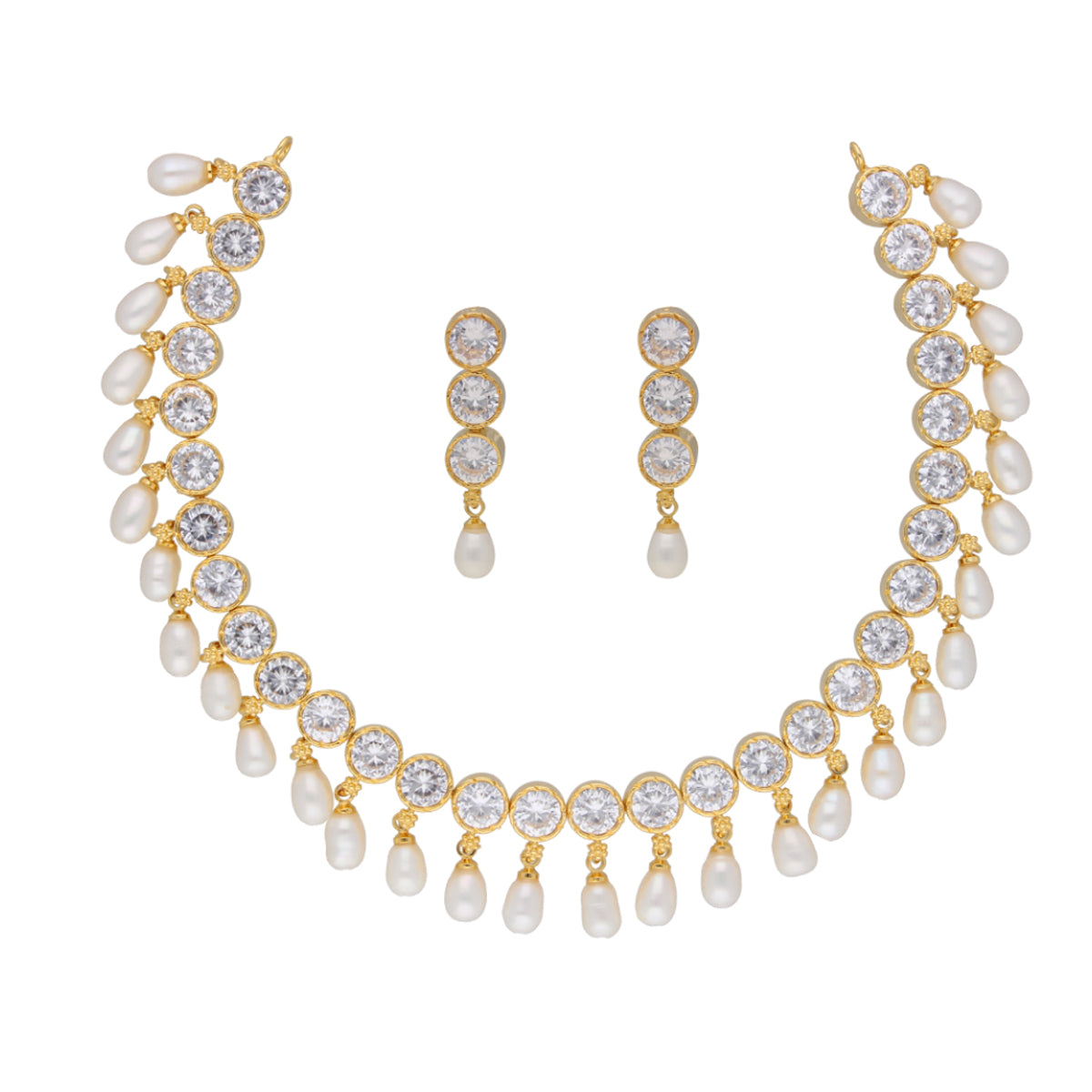 J Pearls Trendy Pearl Necklace - Real Pearl Jewelry - Distacart