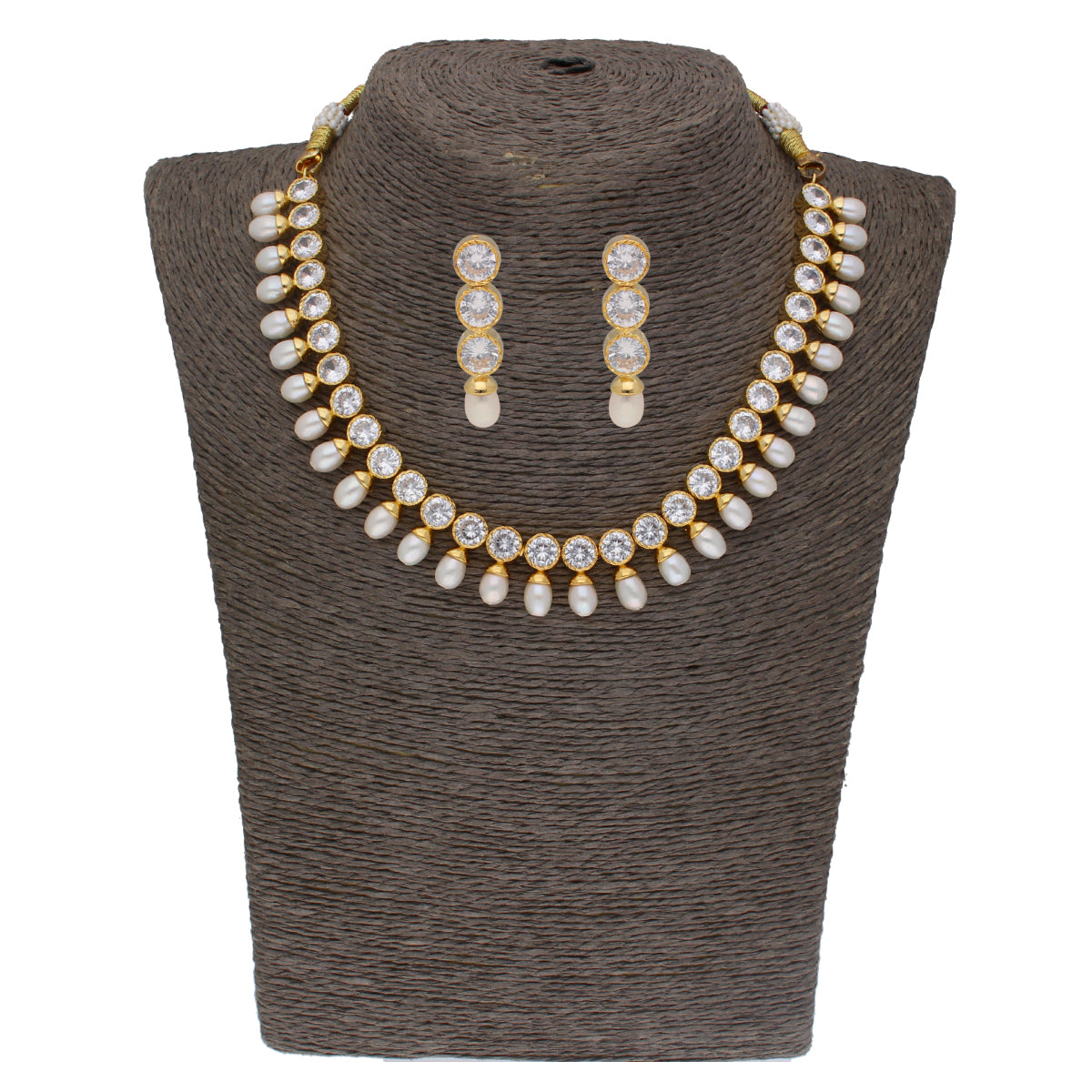 J Pearls Charming Pearl Necklace - Real Pearl Jewelry - Distacart