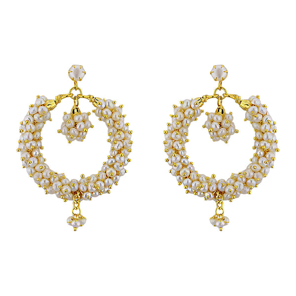 J Pearls Ethnic Banjara Baalis - Real Pearl Jewelry - Distacart
