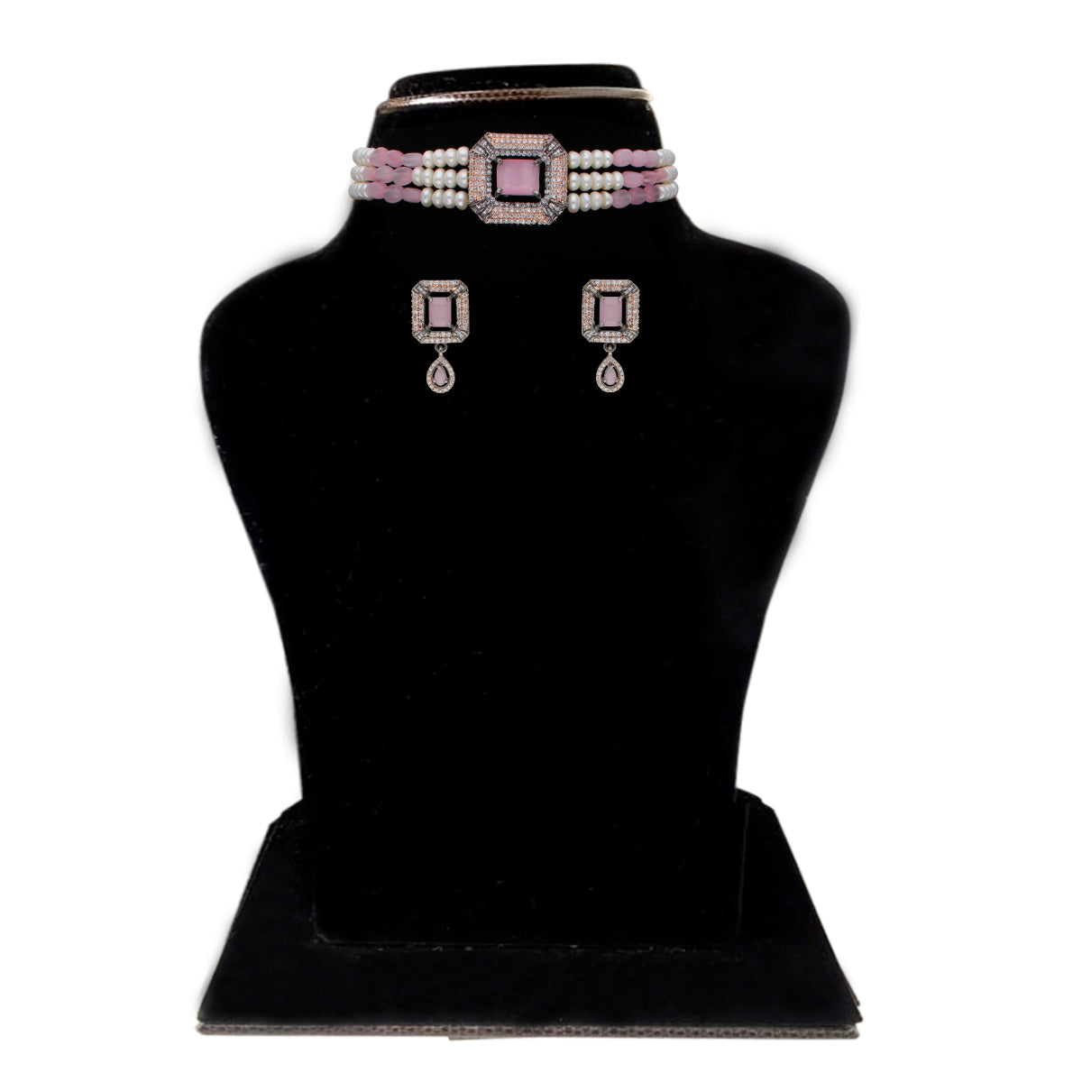 J Pearls Jaagruthi Pearl Choker - Real Pearl Jewelry - Distacart