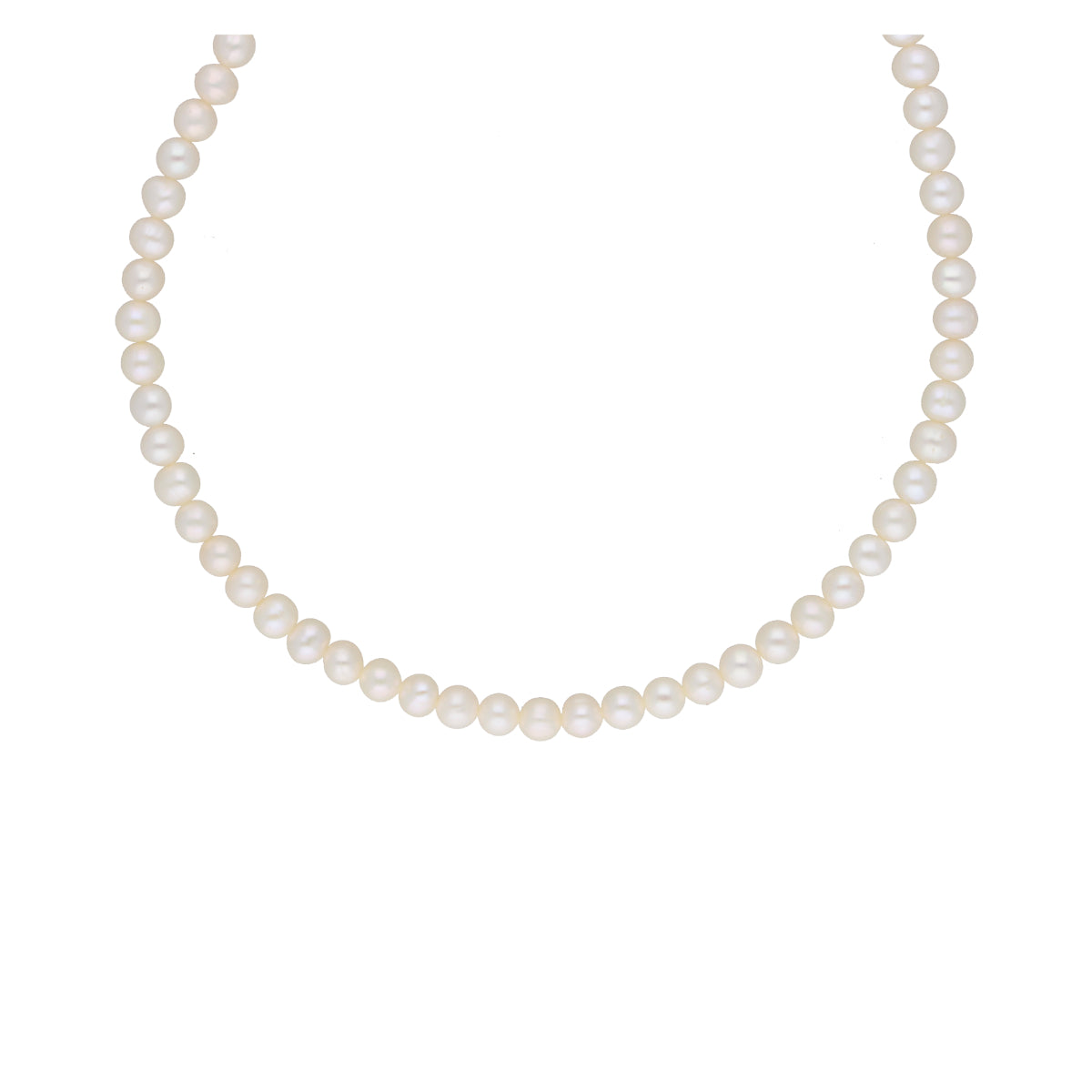 J Pearls Pratyusha 1 Line Pearl Necklaces - Real Pearl Jewelry - Distacart