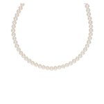 Thumbnail for J Pearls Pratyusha 1 Line Pearl Necklaces - Real Pearl Jewelry - Distacart