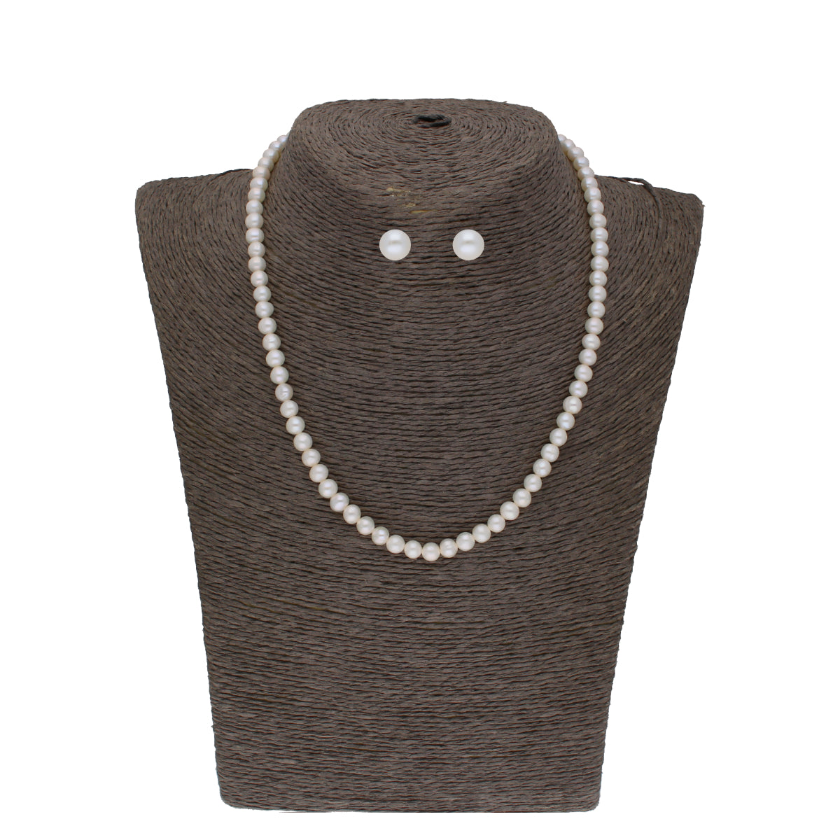 J Pearls Pratyusha 1 Line Pearl Necklaces - Real Pearl Jewelry - Distacart