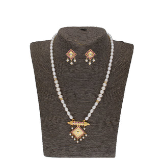 J Pearls Yochana 1 Line Round Pearl Necklaces - Real Pearl Jewelry - Distacart
