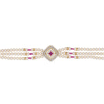 Thumbnail for J Pearls Falguni Pearl Choker - Real Pearl Jewelry - Distacart