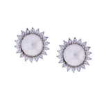 Thumbnail for J Pearls Navya Earrings Studs - Real Pearl Jewelry - Distacart