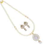 Thumbnail for J Pearls Sushita Pearl Pendant Set - Real Pearl Jewelry - Distacart