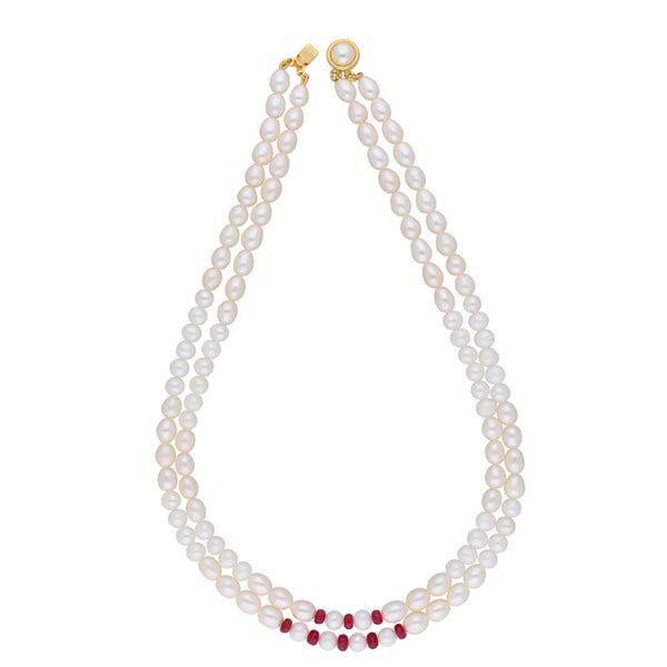 description j pearls 2 line 5 6mm oval pearl set real pearl jewelry