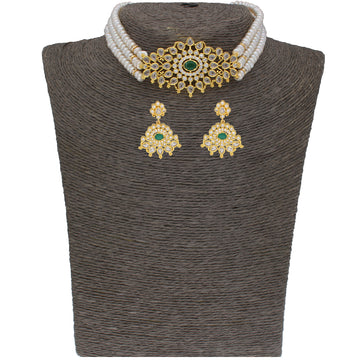 J Pearls Mesmerizing Pearl Choker - Real Pearl Jewelry - Distacart