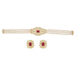 Thumbnail for J Pearls Charming Pearl Choker - Real Pearl Jewelry - Distacart