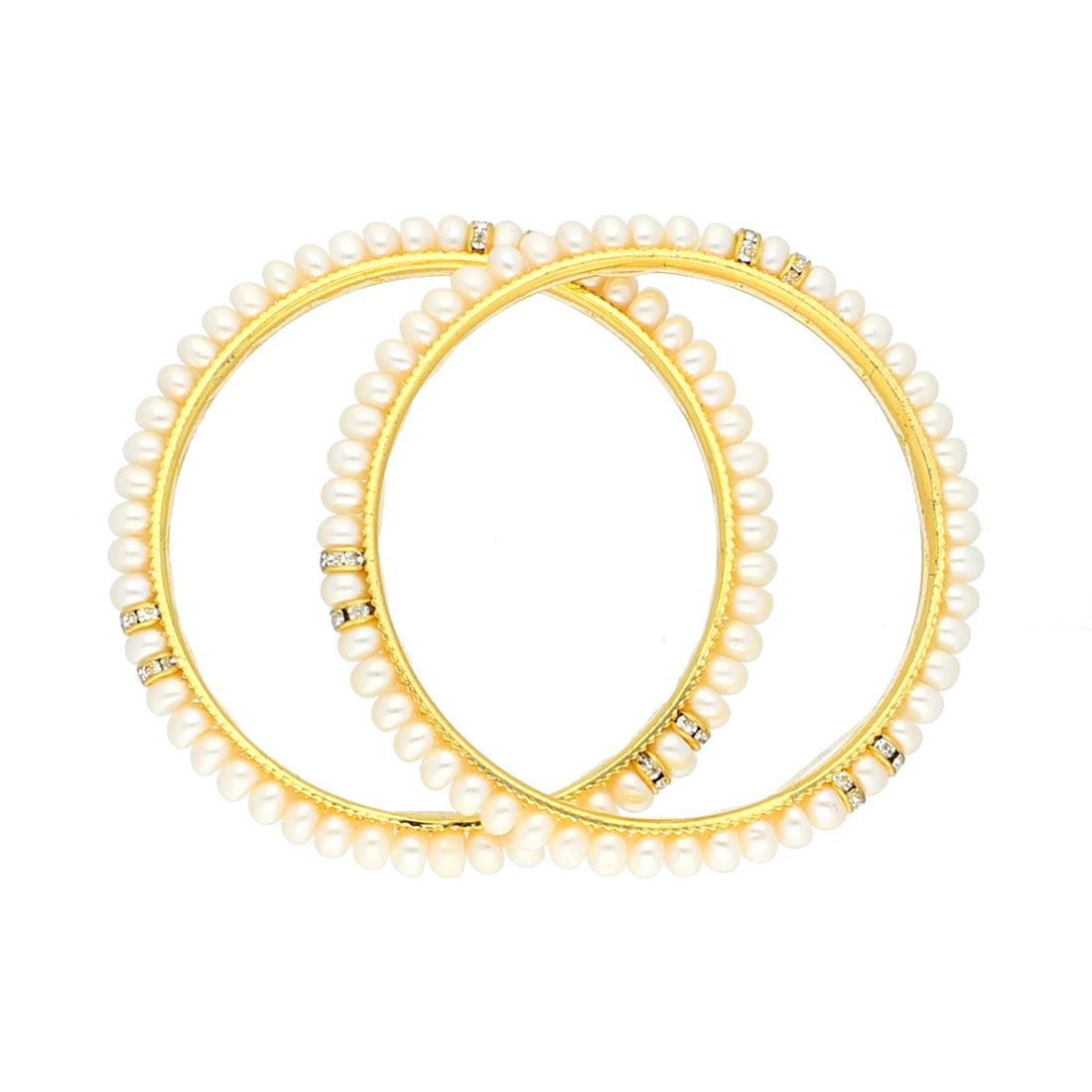 J Pearls Pearls Kangan - Real Pearl Jewelry - Distacart