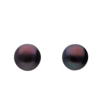 Thumbnail for J Pearls 2 Line Black Oval Pearl Set - Real Pearl Jewelry - Distacart