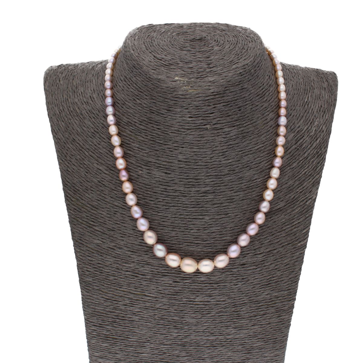 J Pearls Single Line Graded Pearl Set - Real Pearl Jewelry - Distacart