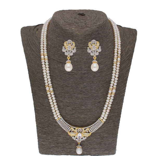 J Pearls Mesmerizing Pearl Necklace - Real Pearl Jewelry - Distacart