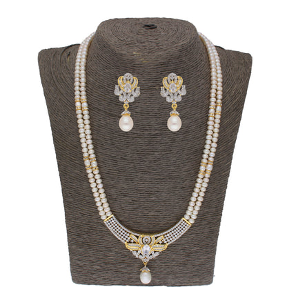J Pearls Mesmerizing Pearl Necklace - Real Pearl Jewelry - Distacart