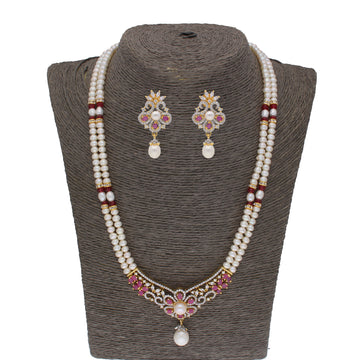 J Pearls Charming Pearl Necklace - Real Pearl Jewelry - Distacart