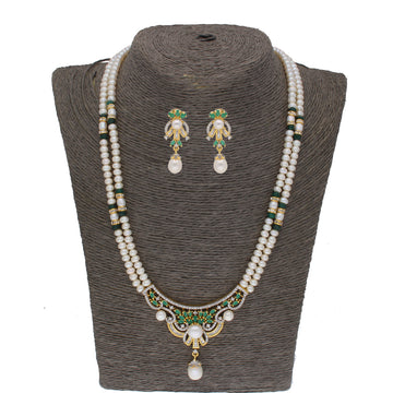 J Pearls Majestic Pearl Necklace - Real Pearl Jewelry - Distacart