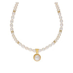 Thumbnail for J Pearls Single String Fashionable Pearl Set - Real Pearl Jewelry - Distacart