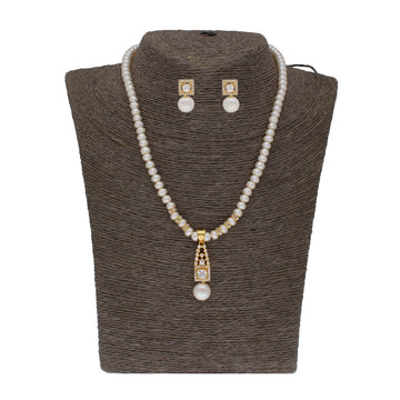 J Pearls Exclusive Pearl Set - Real Pearl Jewelry - Distacart