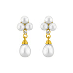 Thumbnail for J Pearls White Hangings - Real Pearl Jewelry - Distacart