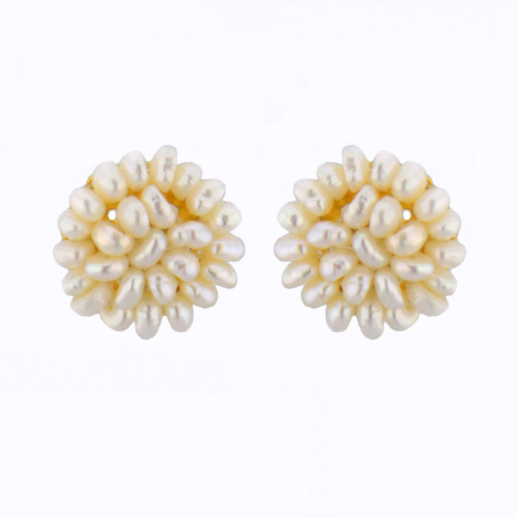 J Pearls Jasmine Earrings - Real Pearl Jewelry - Distacart