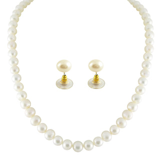 J Pearls Special Pearl Set - Real Pearl Jewelry - Distacart