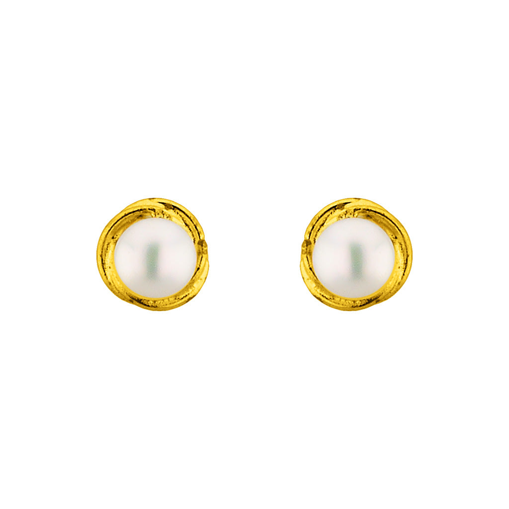 J Pearls Jalebi Pearl Earrings - Real Pearl Jewelry - Distacart