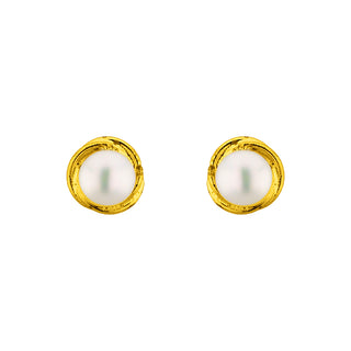 J Pearls Jalebi Pearl Earrings - Real Pearl Jewelry - Distacart