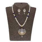 Thumbnail for J Pearls Dakshita 1 Line Pearl Sets - Real Pearl Jewelry - Distacart