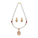 Thumbnail for J Pearls Fritha 1 Line Pearl Sets - Real Pearl Jewelry - Distacart