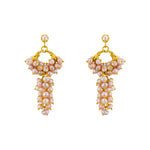 Thumbnail for J Pearls Stunning Pink Balis - Real Pearl Jewelry - Distacart