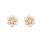 Thumbnail for J Pearls 7 Pearls White Ear Rings - Real Pearl Jewelry - Distacart