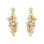 Thumbnail for J Pearls Grape Gucha Hangings - Real Pearl Jewelry - Distacart