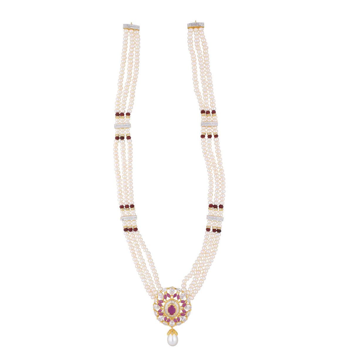 J Pearls Iditri Pearl Set - Real Pearl Jewelry - Distacart
