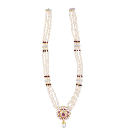 J Pearls Iditri Pearl Set - Real Pearl Jewelry - Distacart