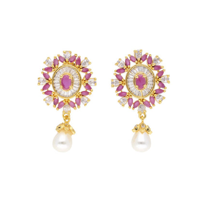 J Pearls Iditri Pearl Set - Real Pearl Jewelry - Distacart