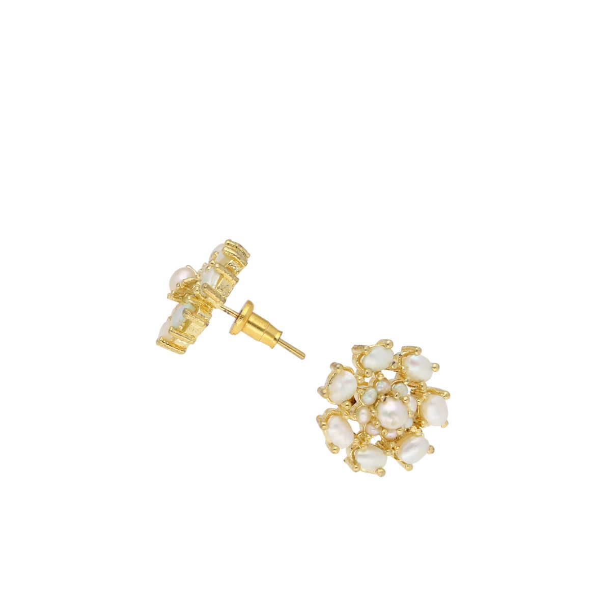 J Pearls Siddhi Pearl Earrings - Real Pearl Jewelry - Distacart