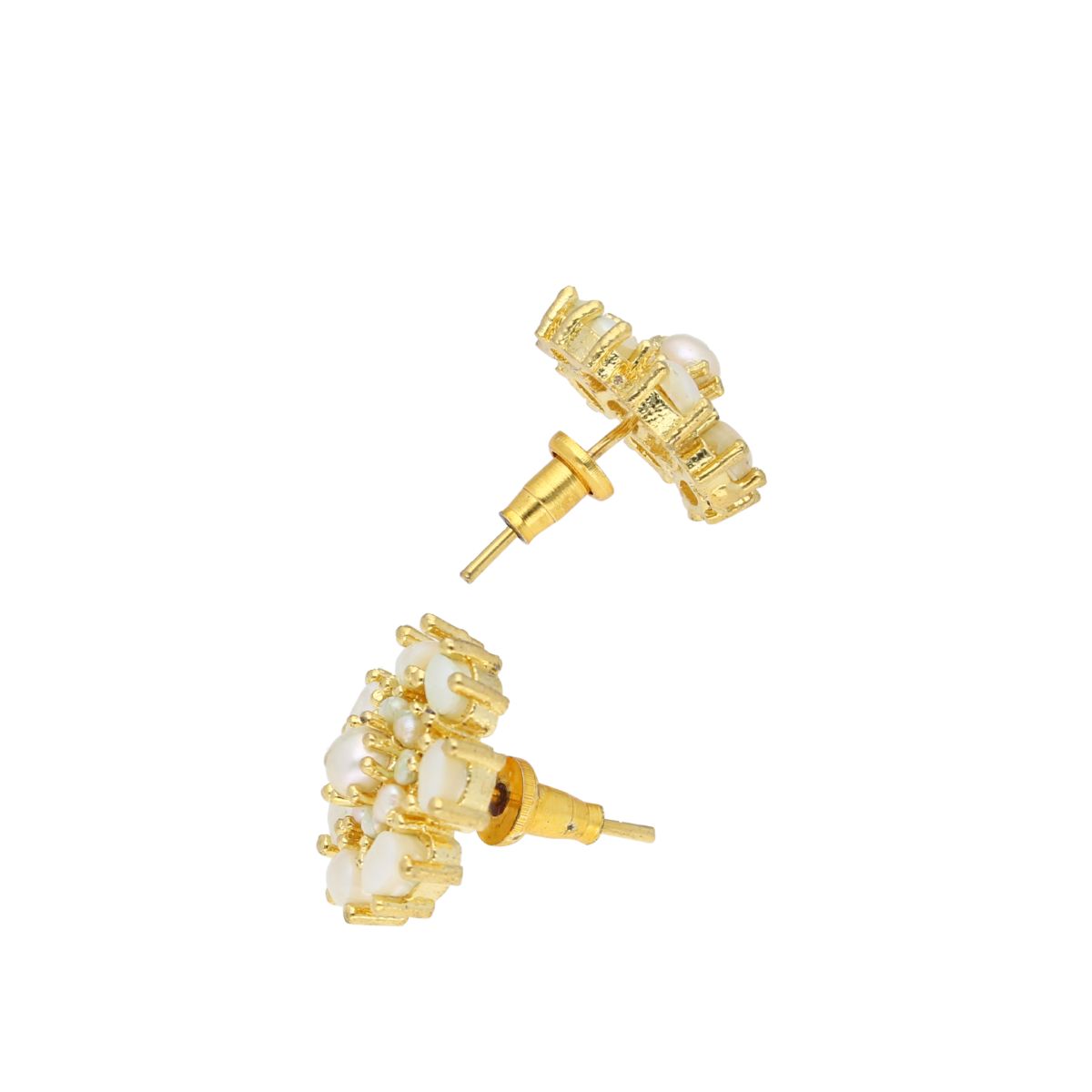 J Pearls Siddhi Pearl Earrings - Real Pearl Jewelry - Distacart
