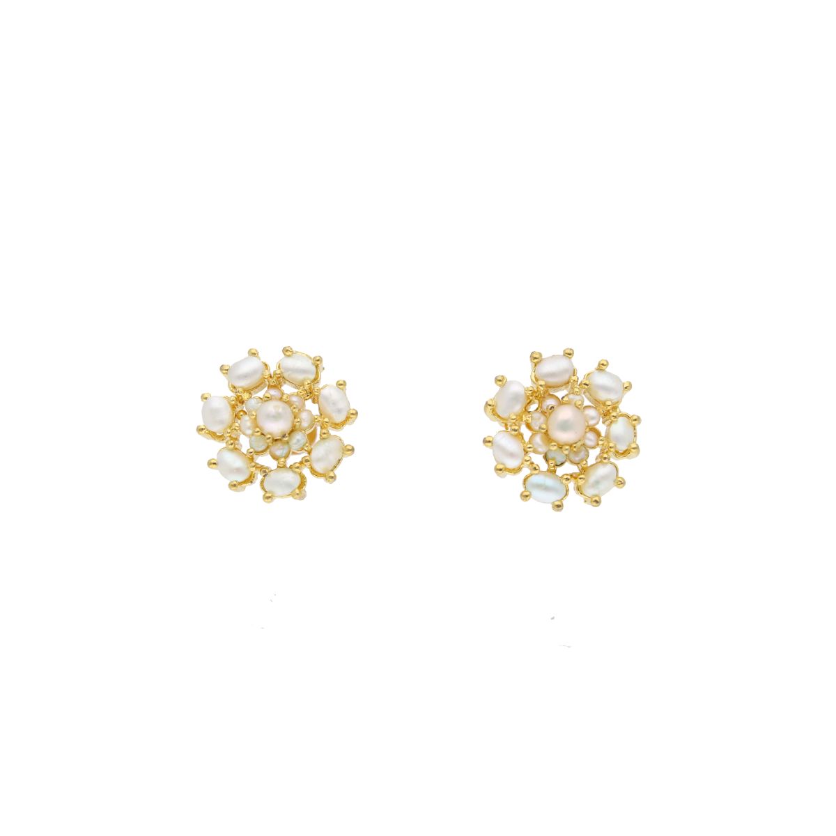 J Pearls Siddhi Pearl Earrings - Real Pearl Jewelry - Distacart