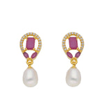 Thumbnail for J Pearls Yami Pearl Earrings - Real Pearl Jewelry - Distacart