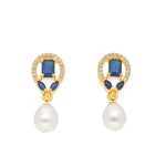 Thumbnail for J Pearls Abanti Pearl Earrings - Real Pearl Jewelry - Distacart