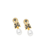Thumbnail for J Pearls Abarna Pearl Earrings - Real Pearl Jewelry - Distacart