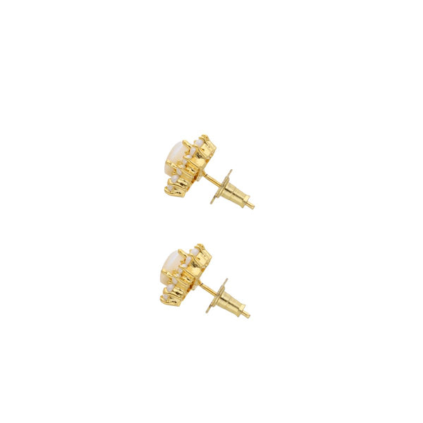J Pearls Shine Pearl Earrings - Real Pearl Jewelry - Distacart
