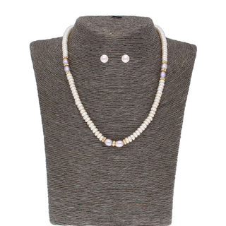 J Pearls Camundi 1 Line Pearl Set - Real Pearl Jewelry - Distacart