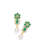 Thumbnail for J Pearls Baani Pearl Earrings - Real Pearl Jewelry - Distacart