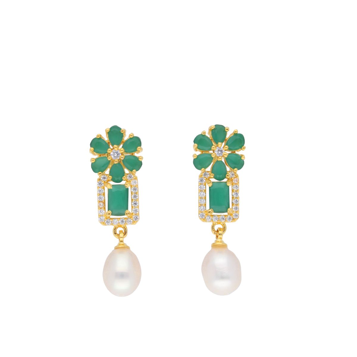 J Pearls Baani Pearl Earrings - Real Pearl Jewelry - Distacart