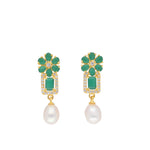 Thumbnail for J Pearls Baani Pearl Earrings - Real Pearl Jewelry - Distacart