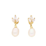 Thumbnail for J Pearls Baasima Pearl Earrings - Real Pearl Jewelry - Distacart