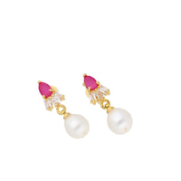 Thumbnail for J Pearls Twinkle Pearl Earrings - Real Pearl Jewelry - Distacart