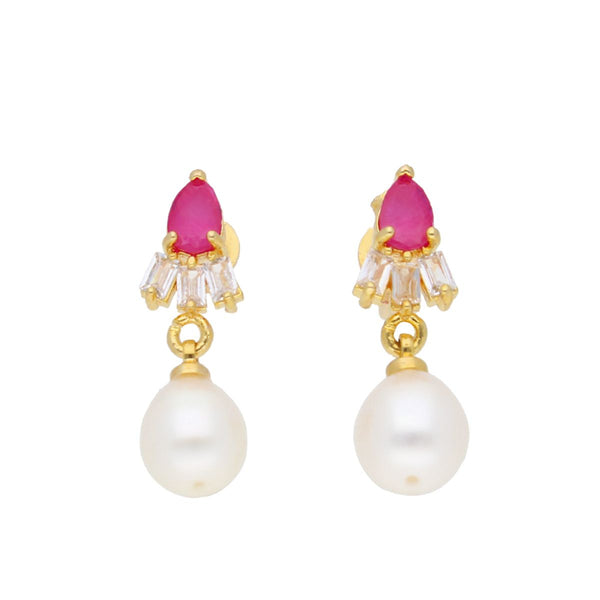 J Pearls Twinkle Pearl Earrings - Real Pearl Jewelry - Distacart